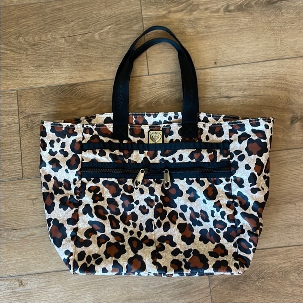 Brighton leopard tote
